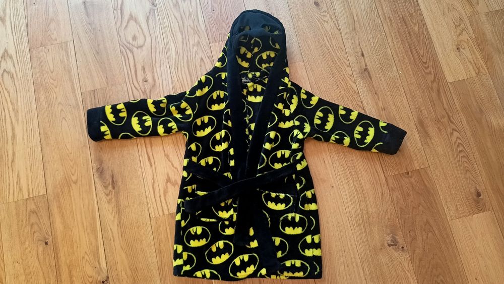 Szlafrok Batman 110 pluszowy miękki