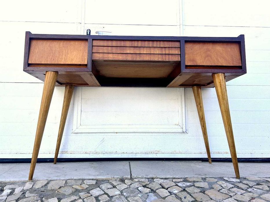 Consola secretária olaio vintage + 124comp x 44,5prof x 79alt.