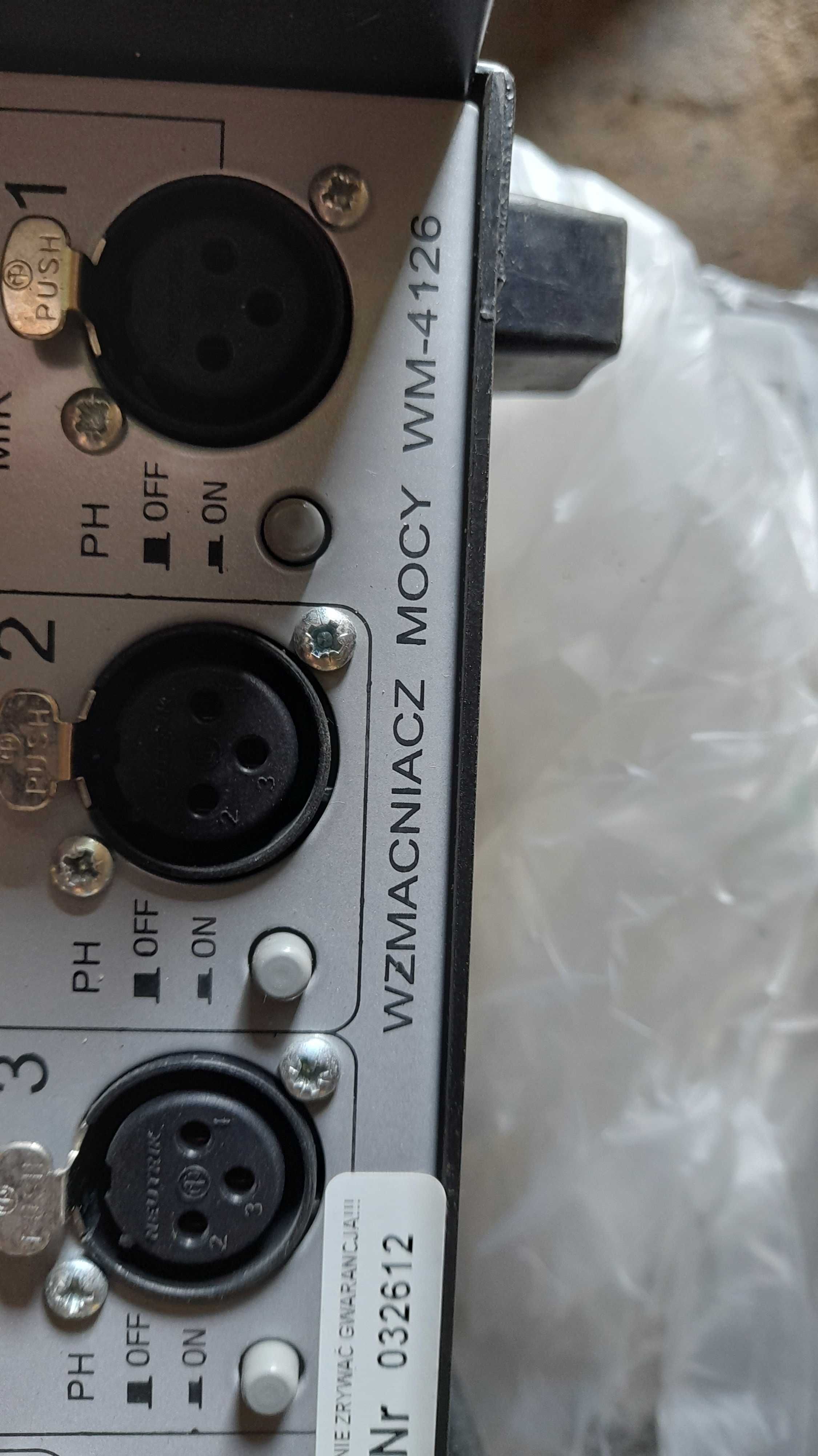 Elektronika Wzmacniacz Mocy 3-strefowy   WM4126