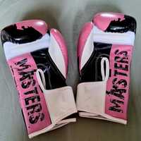 Rękawice bokserskie Masters 10oz różowo-czarne