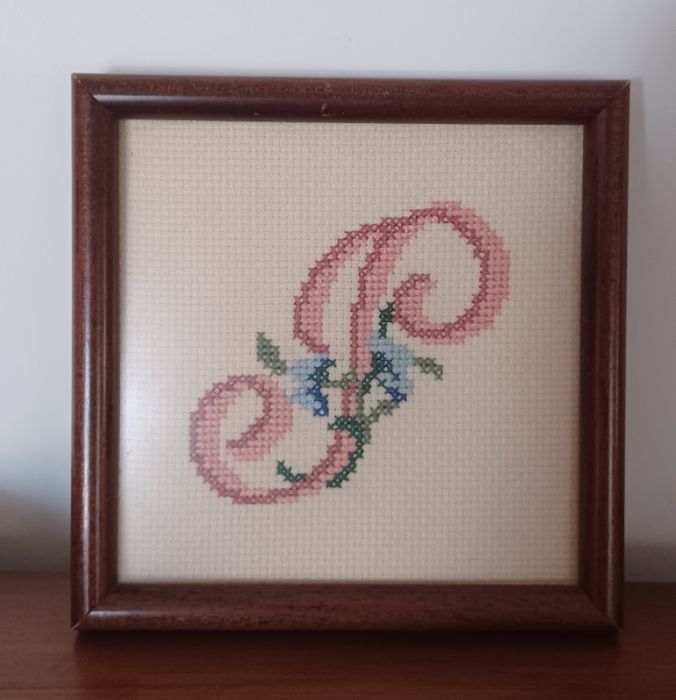 Quadro com a letra P