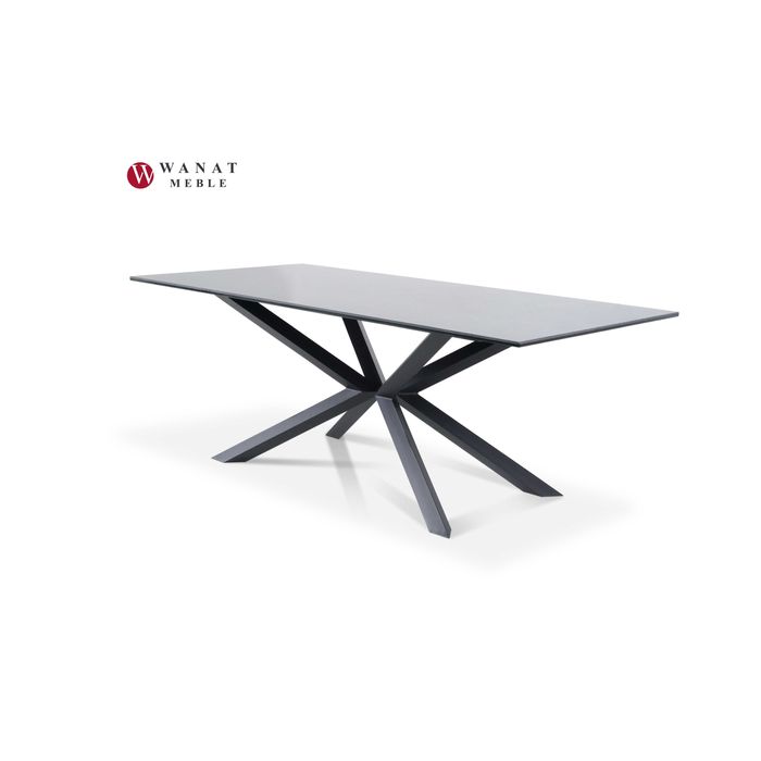 Stół ze spieku kwarcowego 220x100  LINATTE CARINI