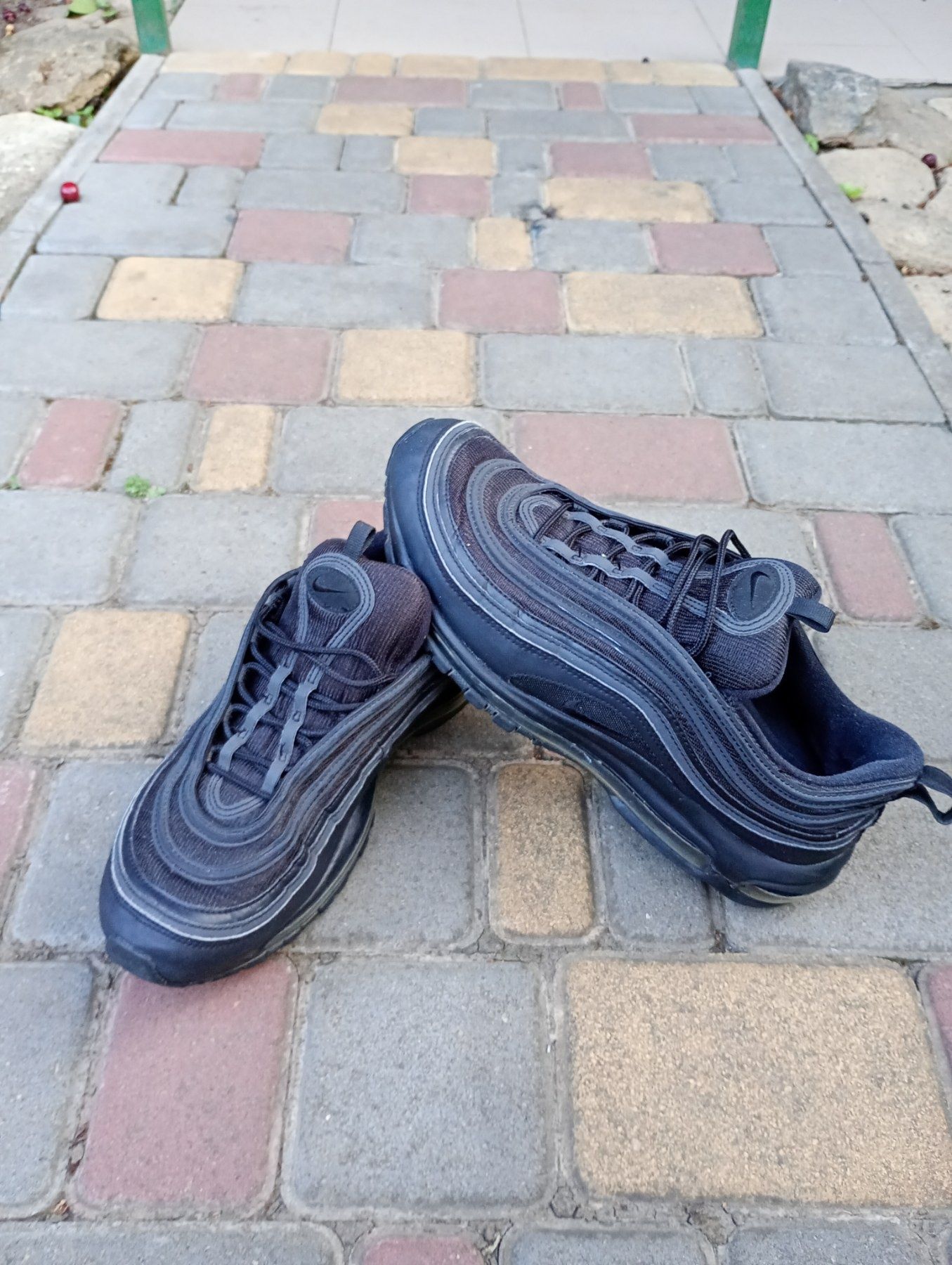 Кросівки Nike Air Max 97 Triple Black 45 / 46