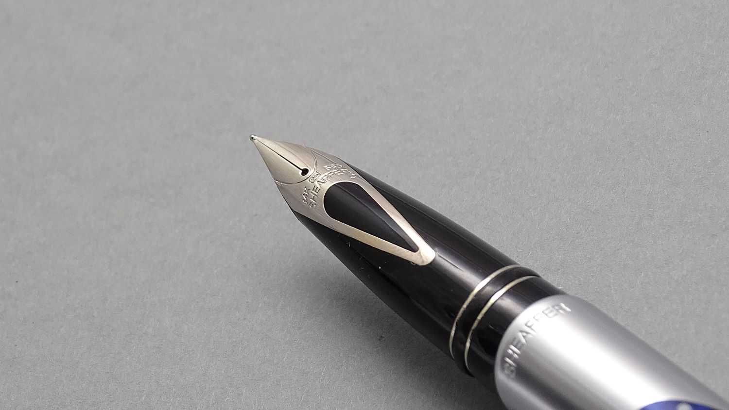 stare pióro wieczne, 2000, SHEAFFER INTRIGUE 612 CHROME & WHALE SHARK