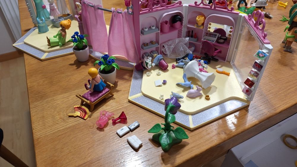 Playmobil przebieralnia i Święta