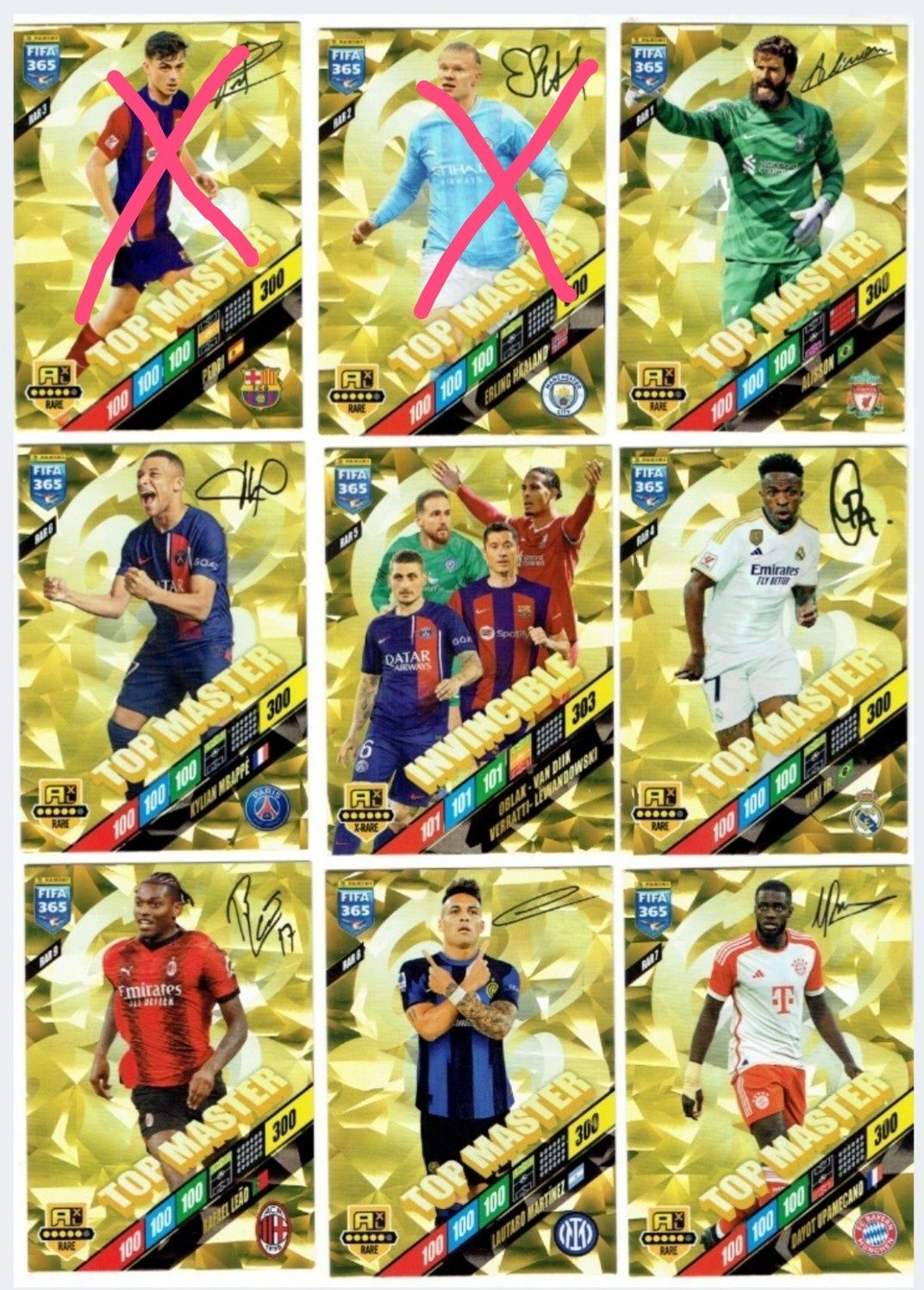 Nowe Limited Premium Gold 2024 panini FIFA 365 Adrenalyn