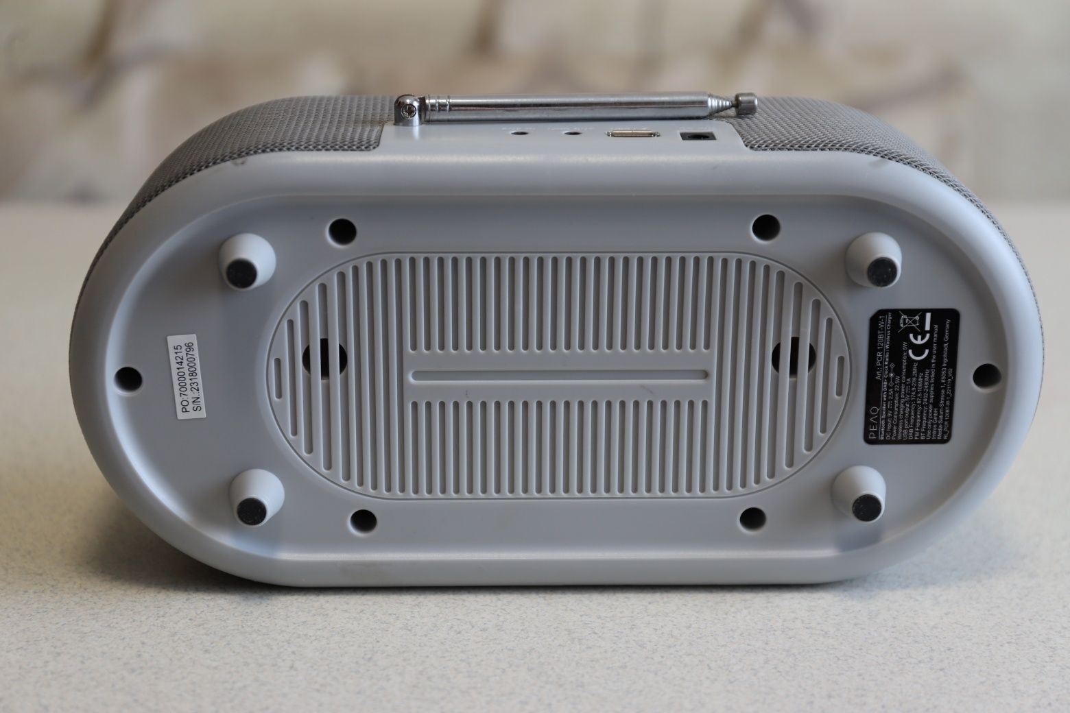 РЕЛQ PCR 120BT - W - 1  FM , Clock radio , блютуз