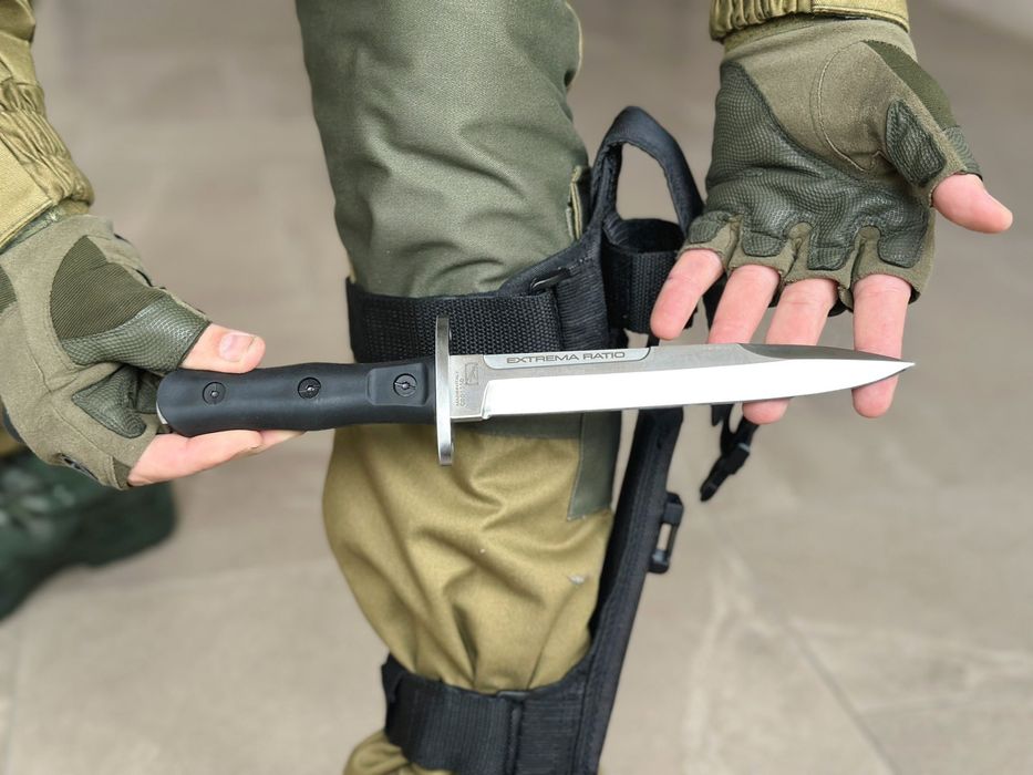 Тактический нож на ногу. Ніж тактичний  для військових