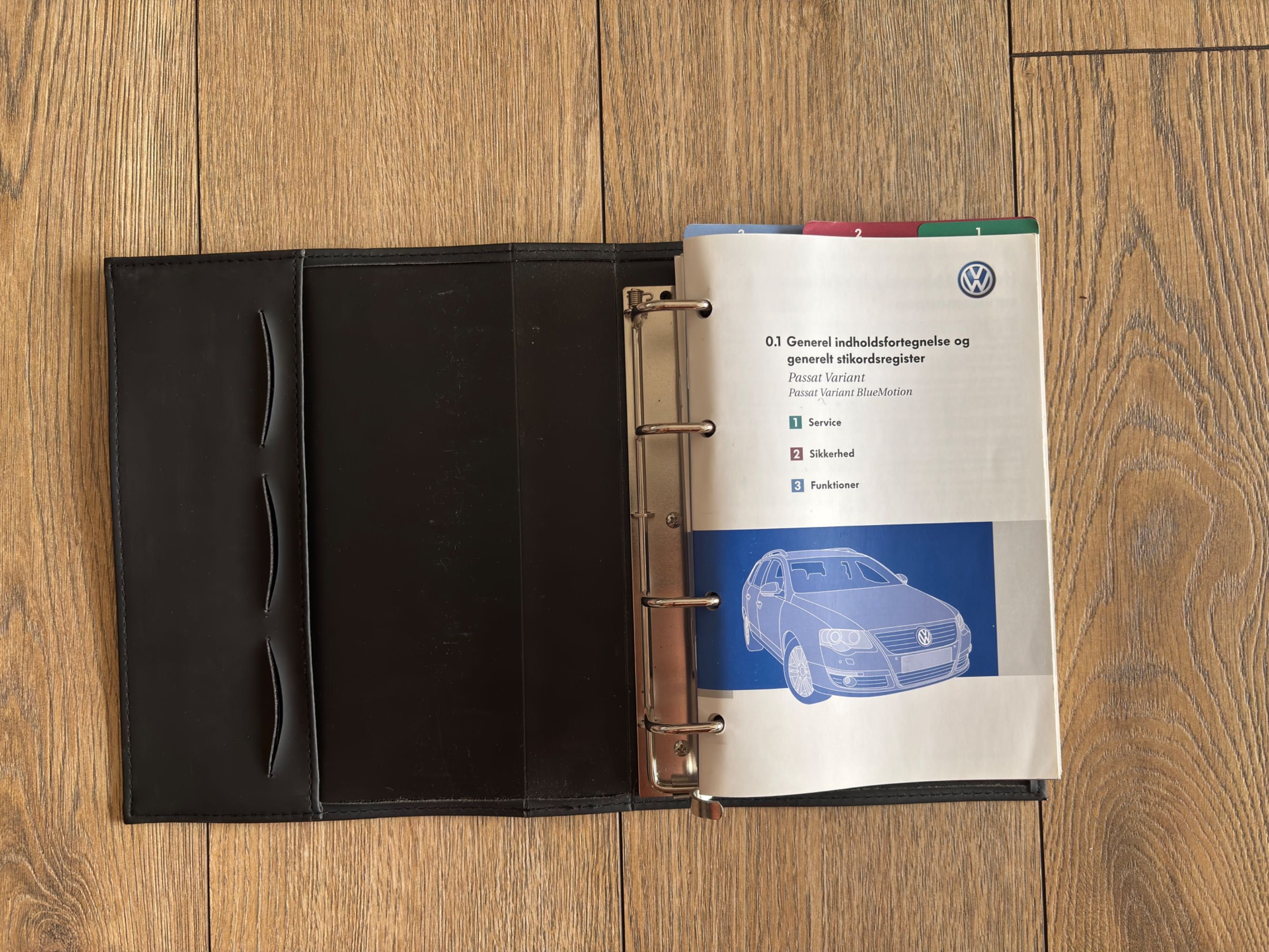 VW Passat B6 książka instrukcja obsługi dokumenty etui