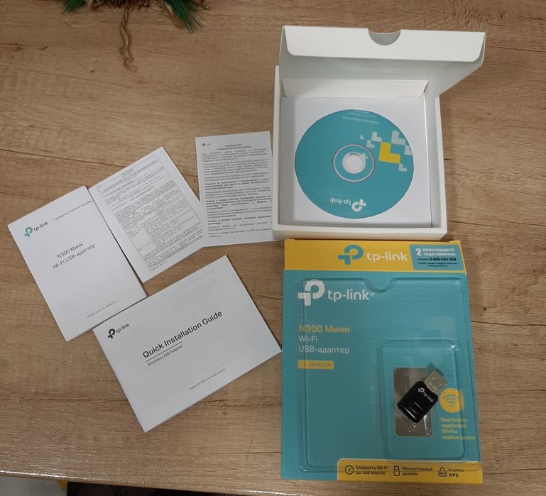 USB-адаптер Wi-Fi tp-link N300 Mini (TL-WN823N)