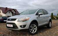 Ford Kuga 2.0D 140KM 4x4 przeb.175tyś.do końca serwis kamera orginał zarejestrow