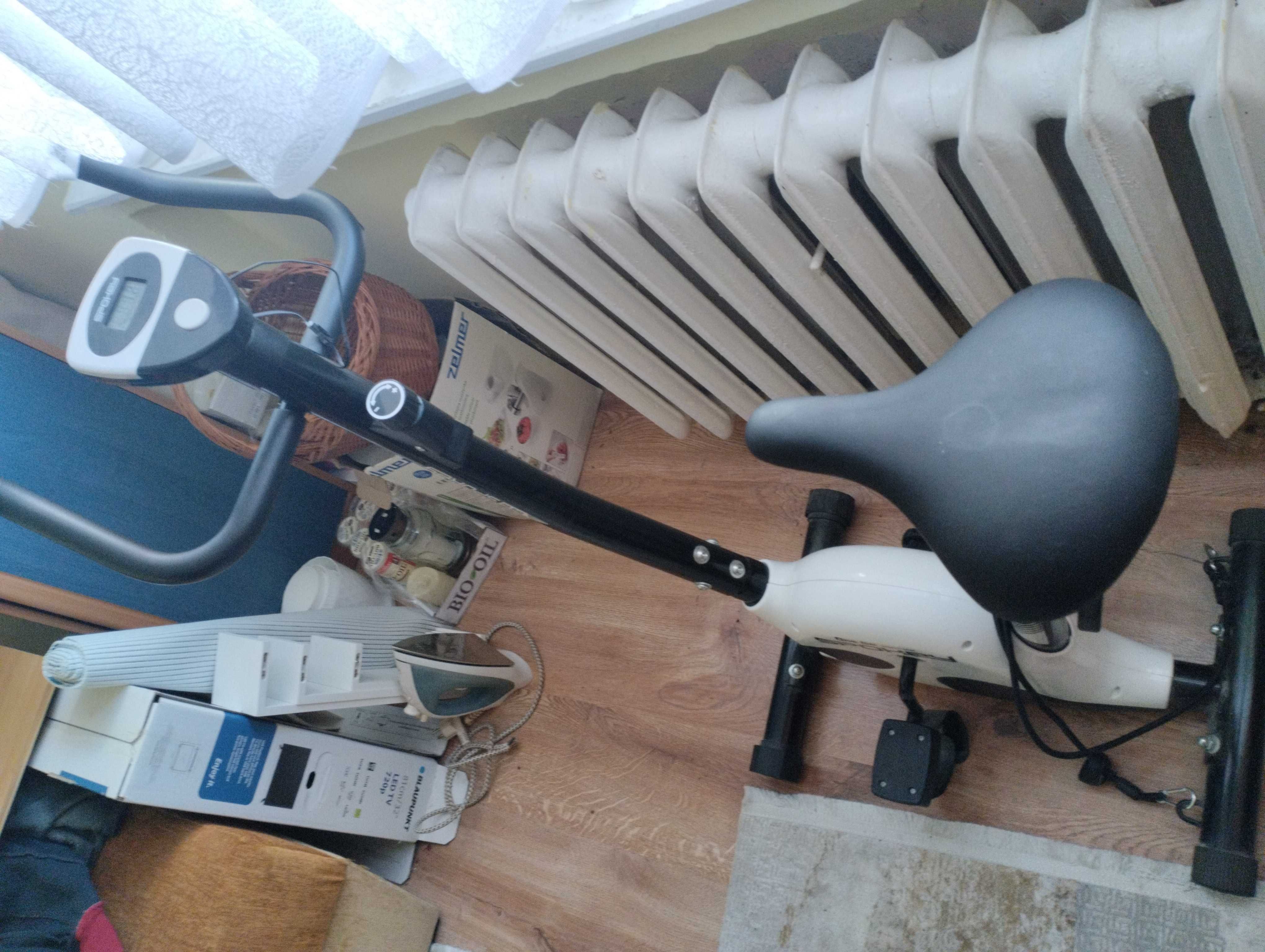 Rower mechaniczny SPOKEY Onego Czarno-biały