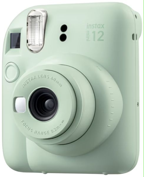 Фотокамера миттєвого друку Fujifilm INSTAX MINI 12 Mint Green