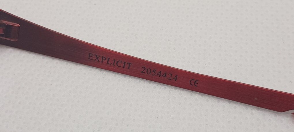 Nowe okulary oprawa Explicit