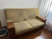 Sofa Cama de Madeira