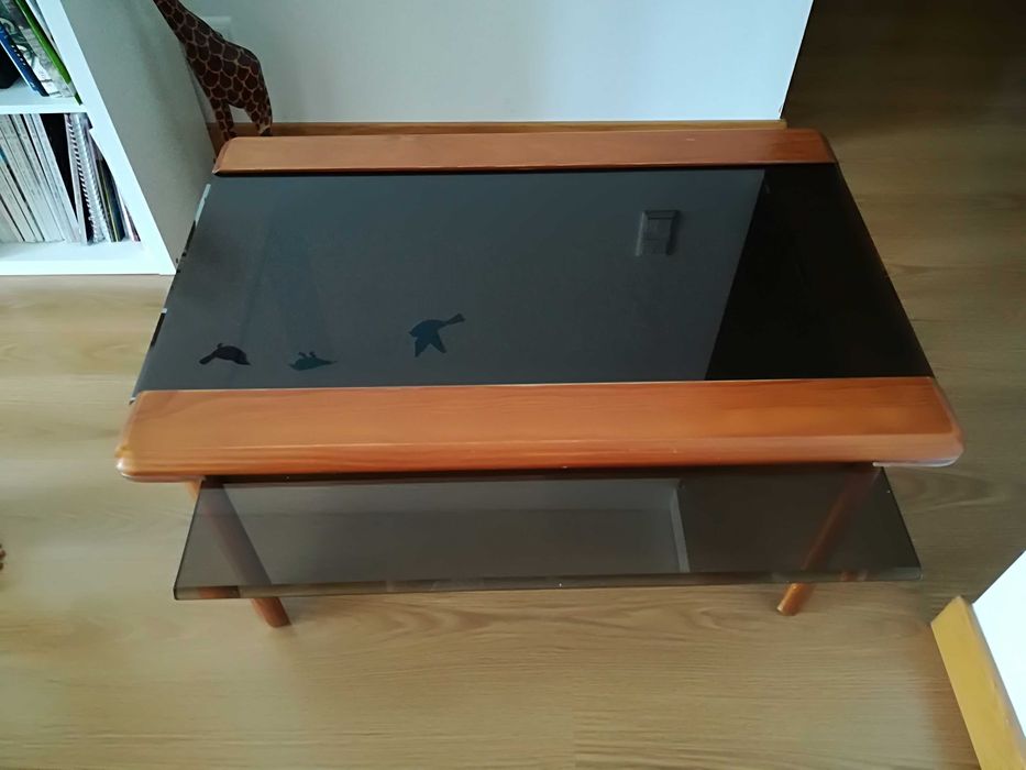 Mesa de centro extensível