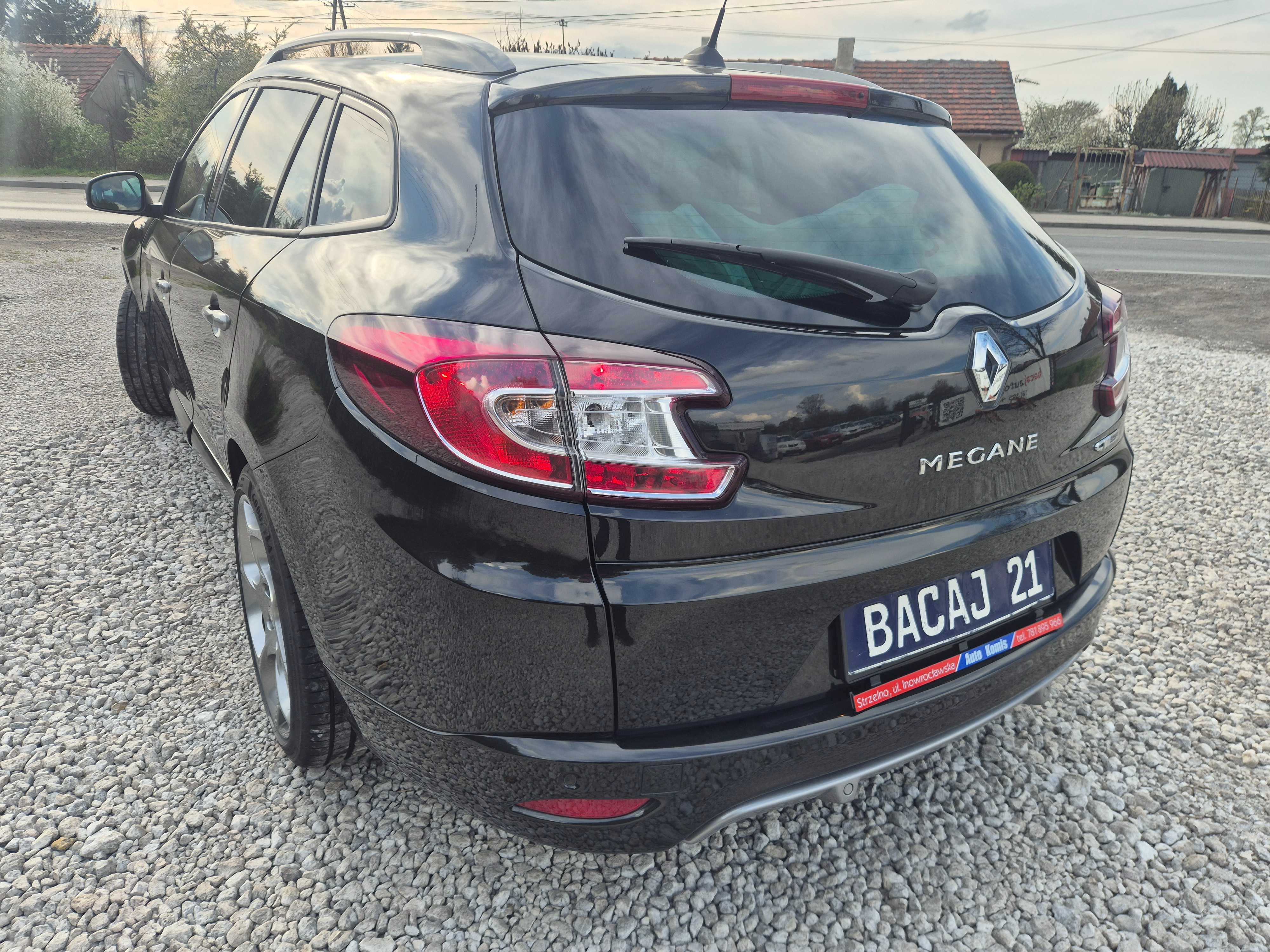 RENAULT MEGANE GT  Sport oryginalne, 2 komp kół, 114 tys przebiegu
