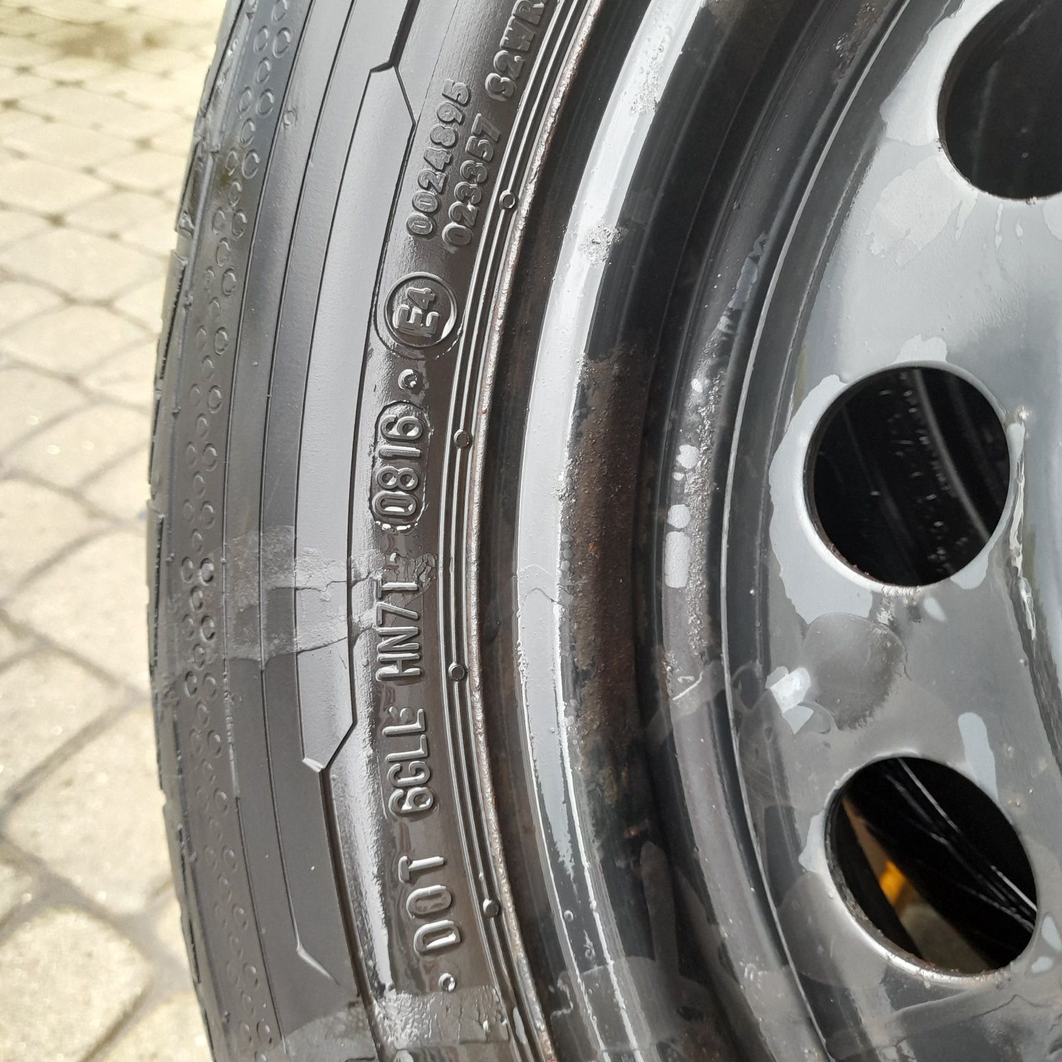 195/65R16C Continental з дисками 112×5