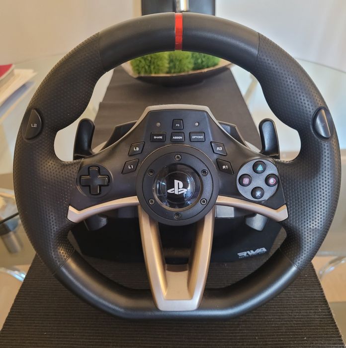 Volante + pedais para Playstation 4