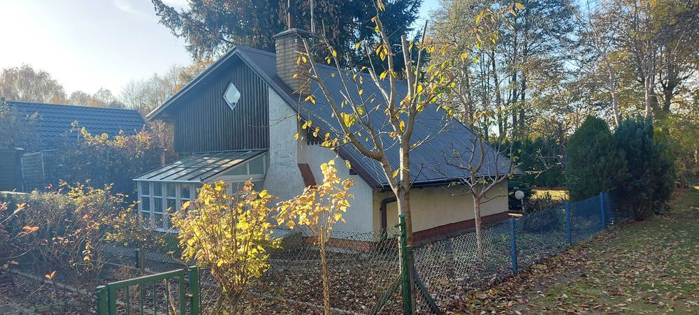 Działka narożnikowa ROD domek letniskowy Koninko-Poznań