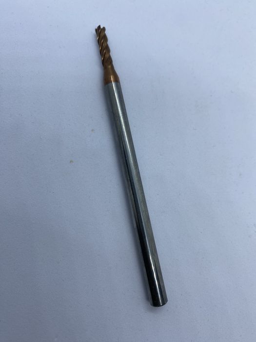 Твердосплавна кінцева фреза UEX – 4 мм, 4F, TiAlN, D4.0×15×D6×100L