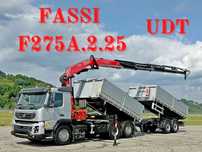 Volvo FMX 420 * FASSI F275A.2.25 + PILOT + PRZYCZEPA * STAN BDB