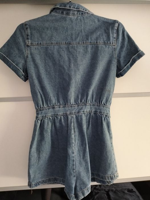 Kombinezon jeansowy H&M