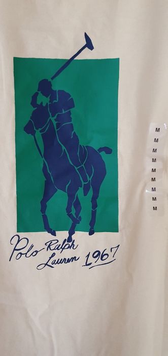 OKAZJA Przecena!!! POLO RALPH LAUREN męski t-shirt roz M