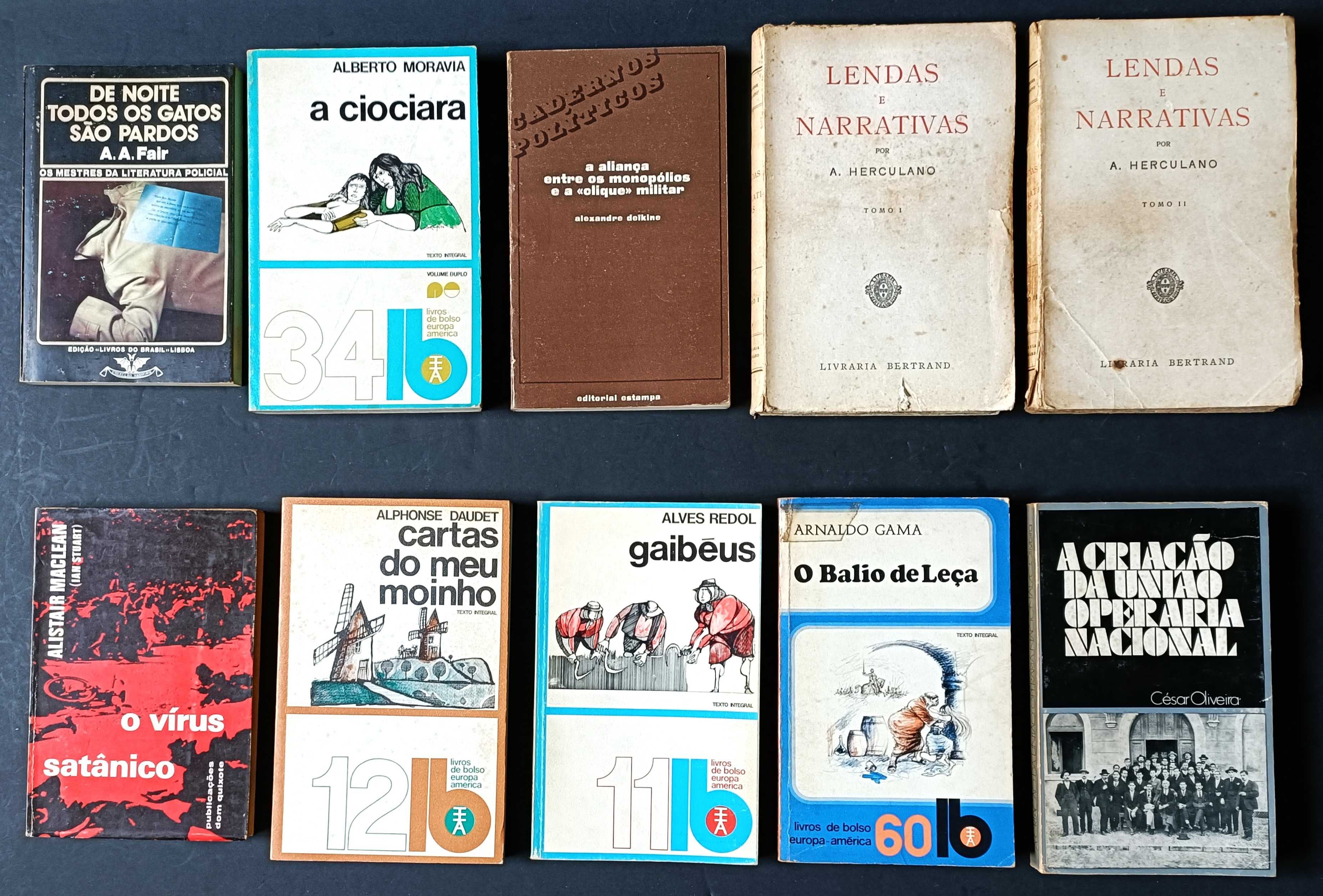 Lote de 51 livros de autores variados, por apenas 100€!
