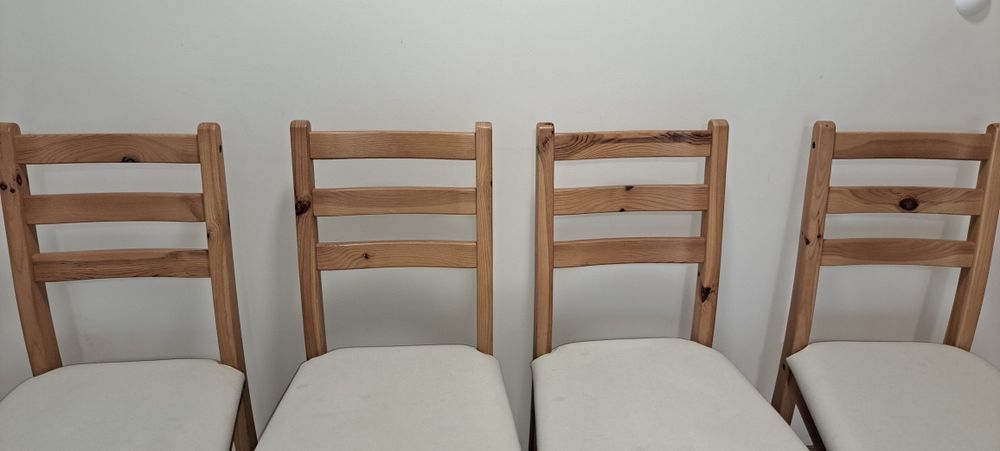 Stół Jokkmokk i 4 krzesła Lerhamn