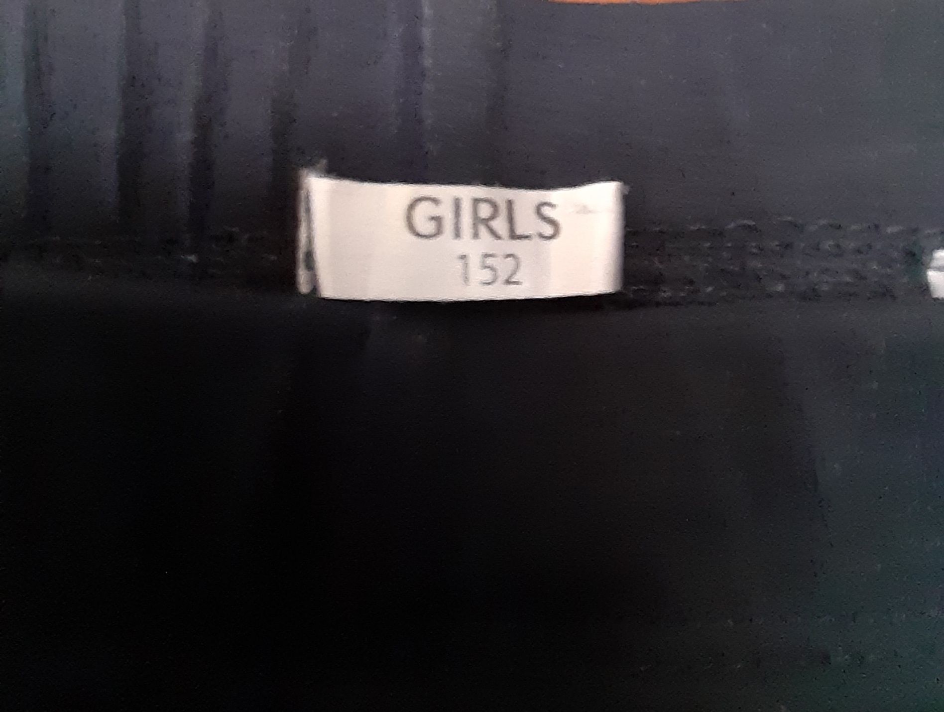 Spodnie legginsy długie granatowe dla dziewczynki Pepco Girls 152 cm