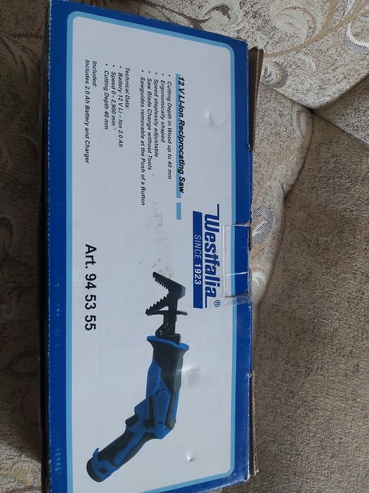 Piła szablasta westfalia