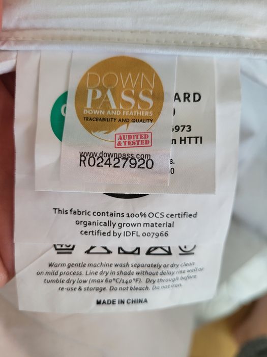 Kołdra puchowa całoroczna puch pierze 220x240 King size