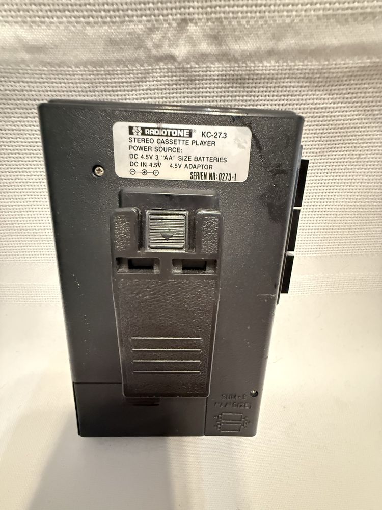 Radiotone Walkman KC-27.3.