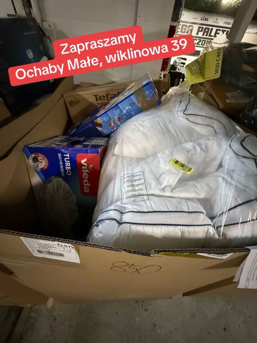 Lokalna hurtownia Zwrotów Konsumenckich i nadwyżek magazynowych