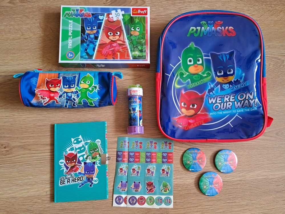 Pidżamersi PJmasks plecak piórnik