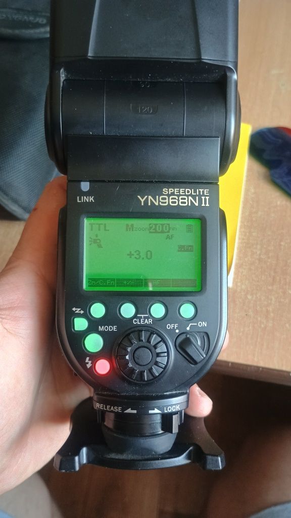 Фотоспалах Youngnuo speedlite YN968N II (для Nikon)