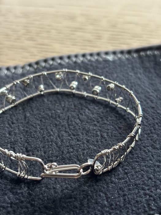 TOUS. Pulseira em prata.