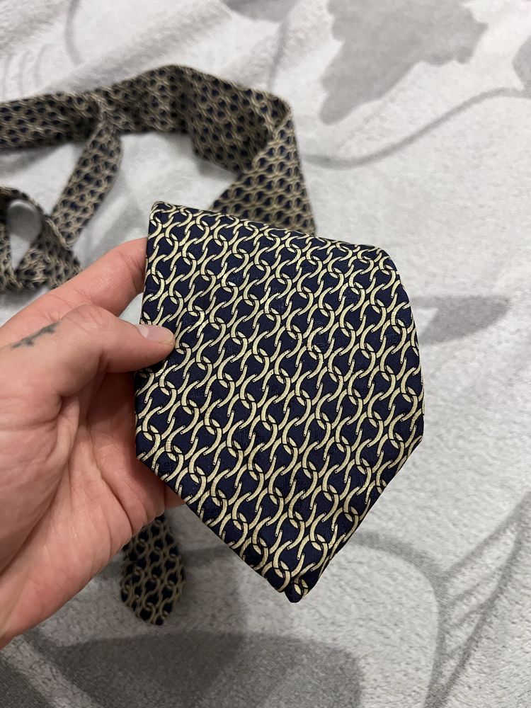 Polo Ralph Lauren krawat vintage tie silk jedwab