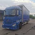 Mercedes-Benz Actros  Mercedes Actros 1830 burtofirana plandeka hak