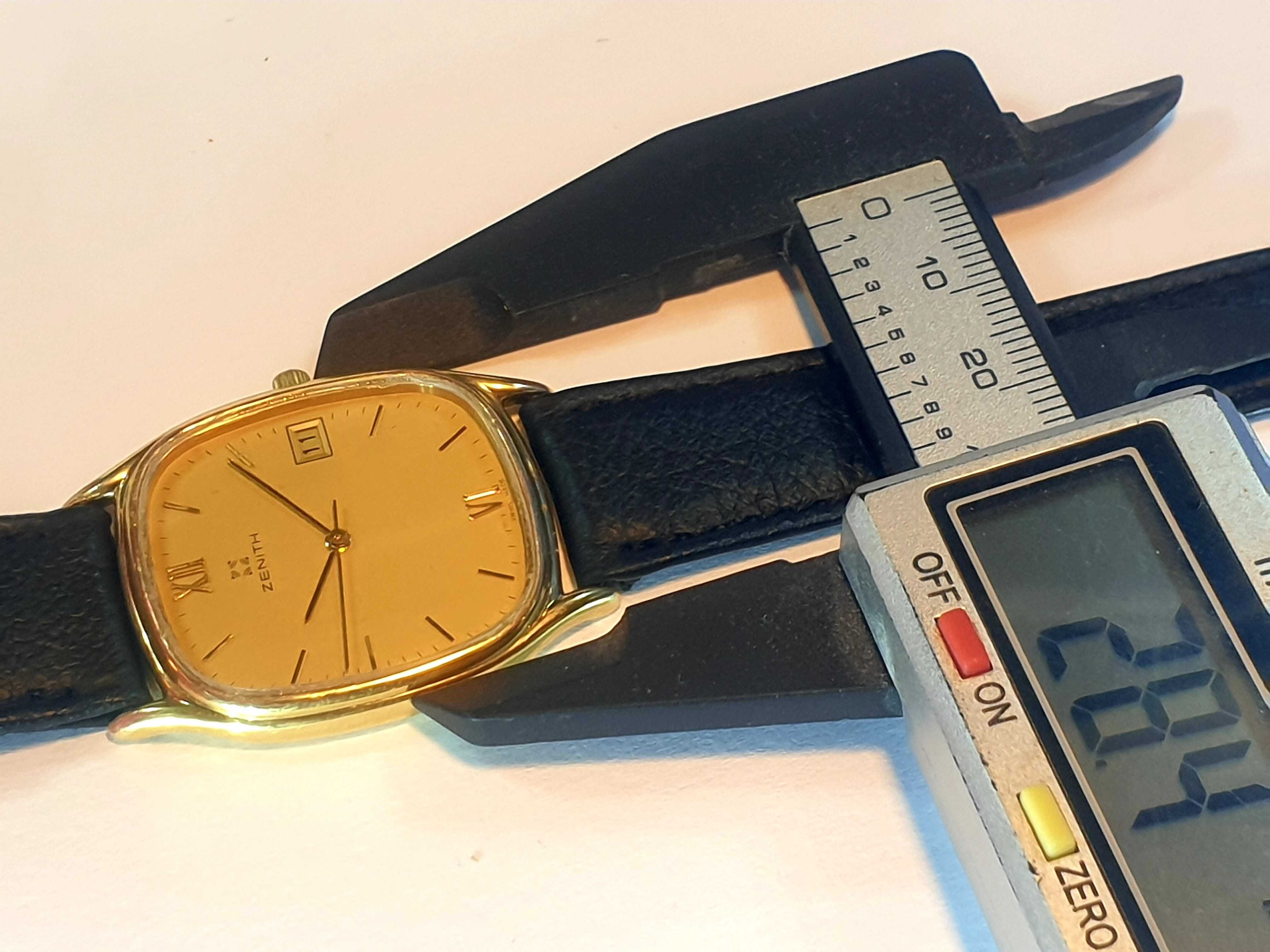 Meski oryginalny zegarek ZENITH COSMOPOLITAN swiss vintage