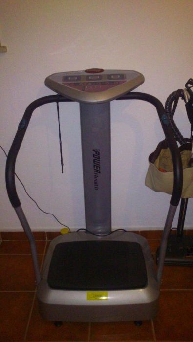 Máquina Vibratória - Massagem - Power Health Crazy Fit