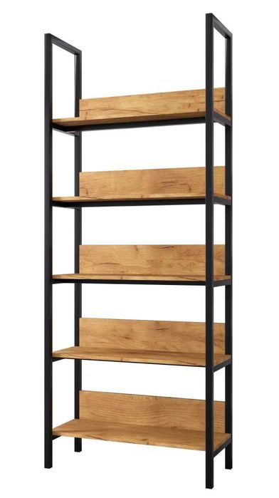 Regał LOFT 200/90/30 Lancelot Craft Artisan Wotan Halifax Hikora Sonom