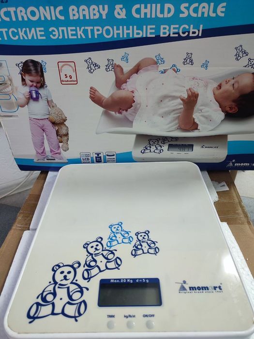 Весы электронные детские Momert