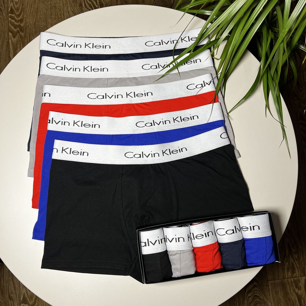 Чоловічі труси боксери Calvin klein White