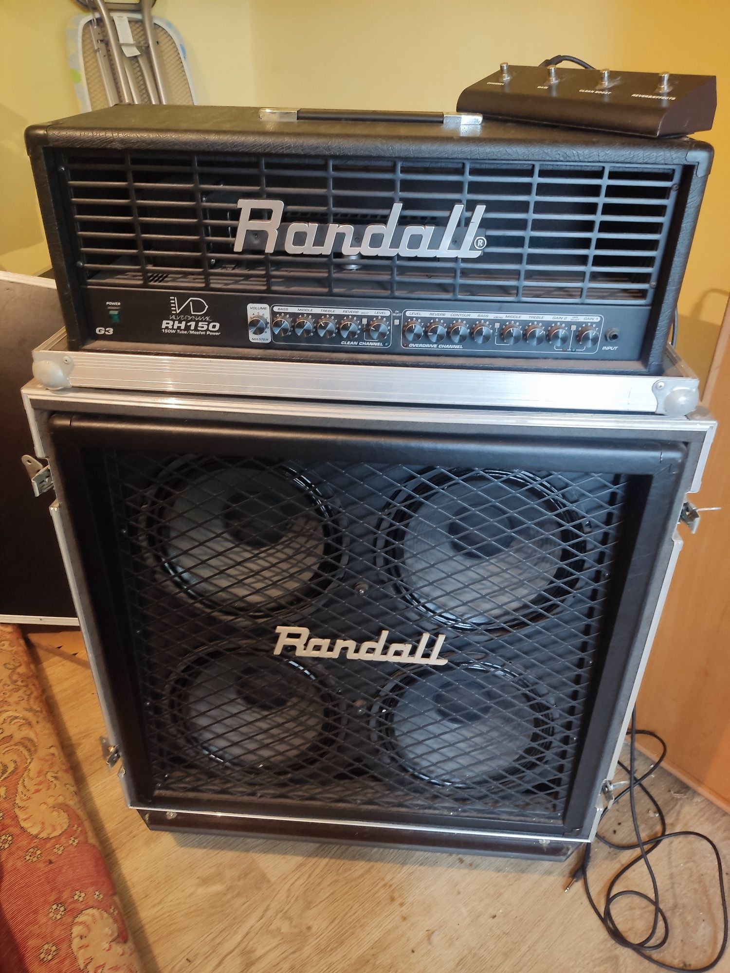 Wzmacniacz Randall RH150 G3 + kolumna 4x12