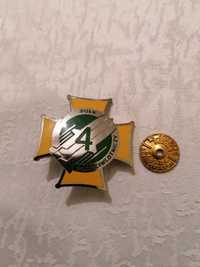 Odznaka 4 Zielonogórskiego  pułku plot