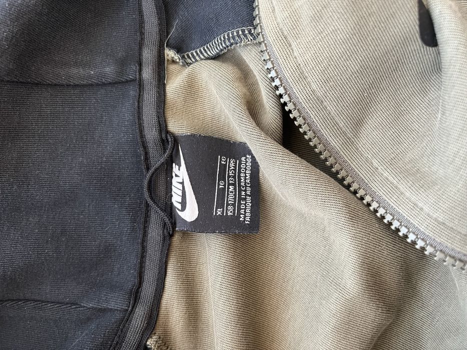 Кофта nike tech fleece хаки