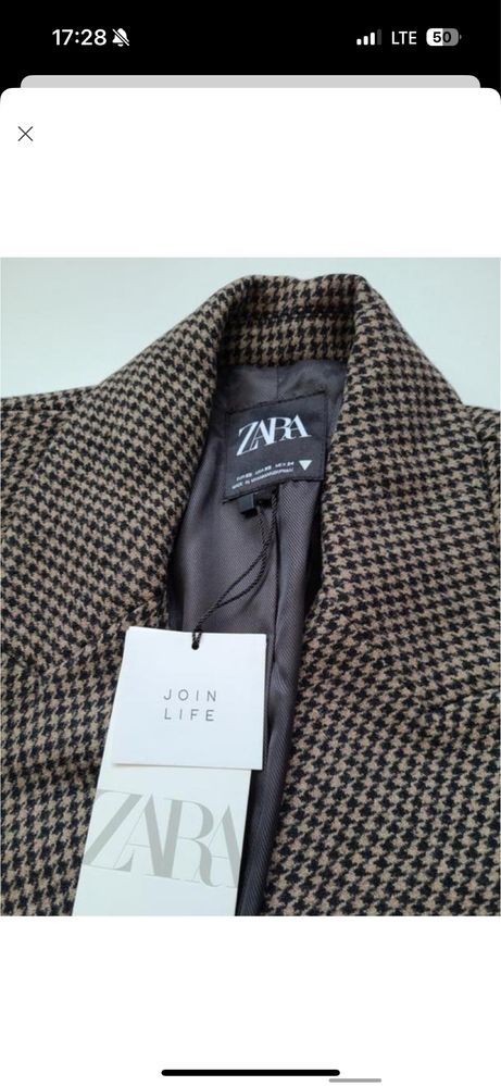 Піджак zara вовна