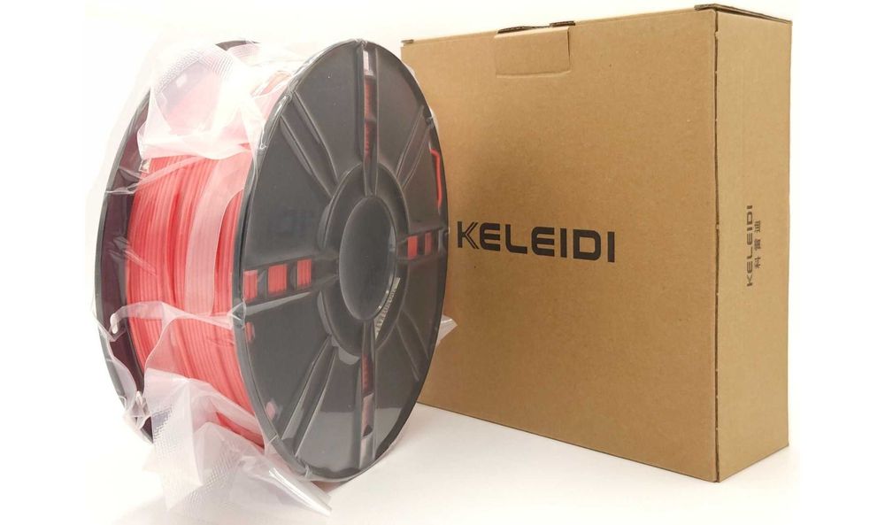 Filament 3D PLA 1kg 1.75mm Błyszczący Czerowny (Silk) do AMS lite